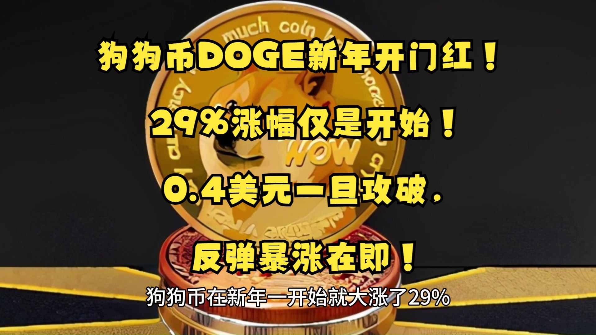 关于狗狗币上扬势惊人，一夜飙升249%，加密市场沸腾的信息